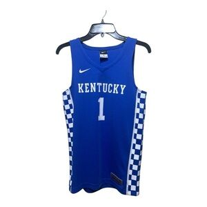 Youth Nike Kentucky Wildcats Basketball Jersey Number 1 Signed
